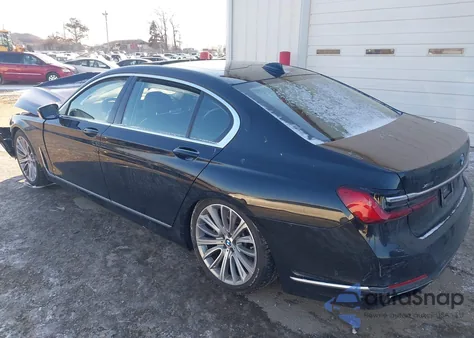 2020 BMW 750I xDrive from USA, damaged, VIN WBA7U2C07LGM27033